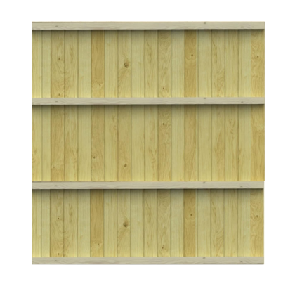 6ft x 2ft Waney Lap Overlap Larch Lap Fence Panels (Pack of 10)