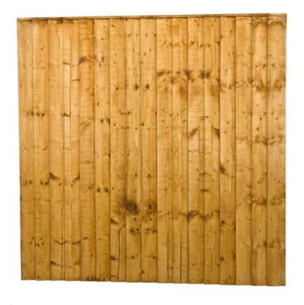 6ft x 5ft Featheredge Closeboard Fence Panel