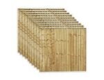 6ft x 6ft Featheredge Closeboard Fence Panels (Pack)