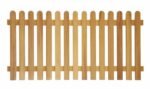 5ft x 3ft Height Grand Estate Classic Picket Fence