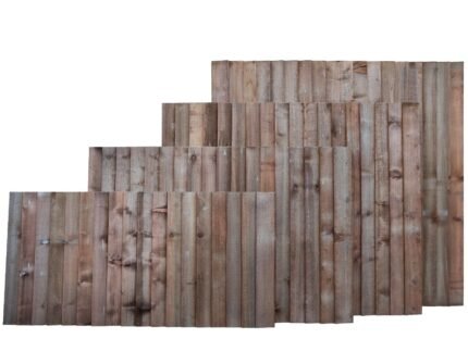 6ft x 2ft Featheredge Closeboard Fence Panels