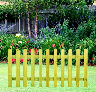 6ft x 3ft Picket Fence (Single Fence)