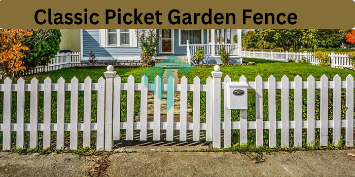 Classic Picket garden fence