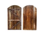 Wooden Feather Edge Garden Gate