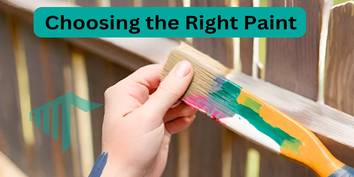 Choosing the Right Paint for fence gate painting