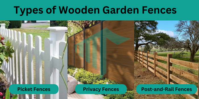 Types of Wooden Garden Fences