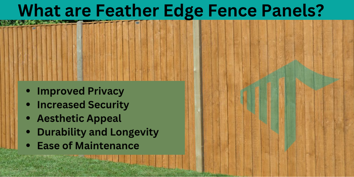 What are Feather Edge Fence Panels?